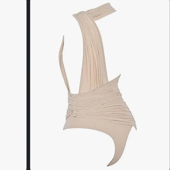 Cheyenne ecru gathered bodysuit - Picture 6 of 6